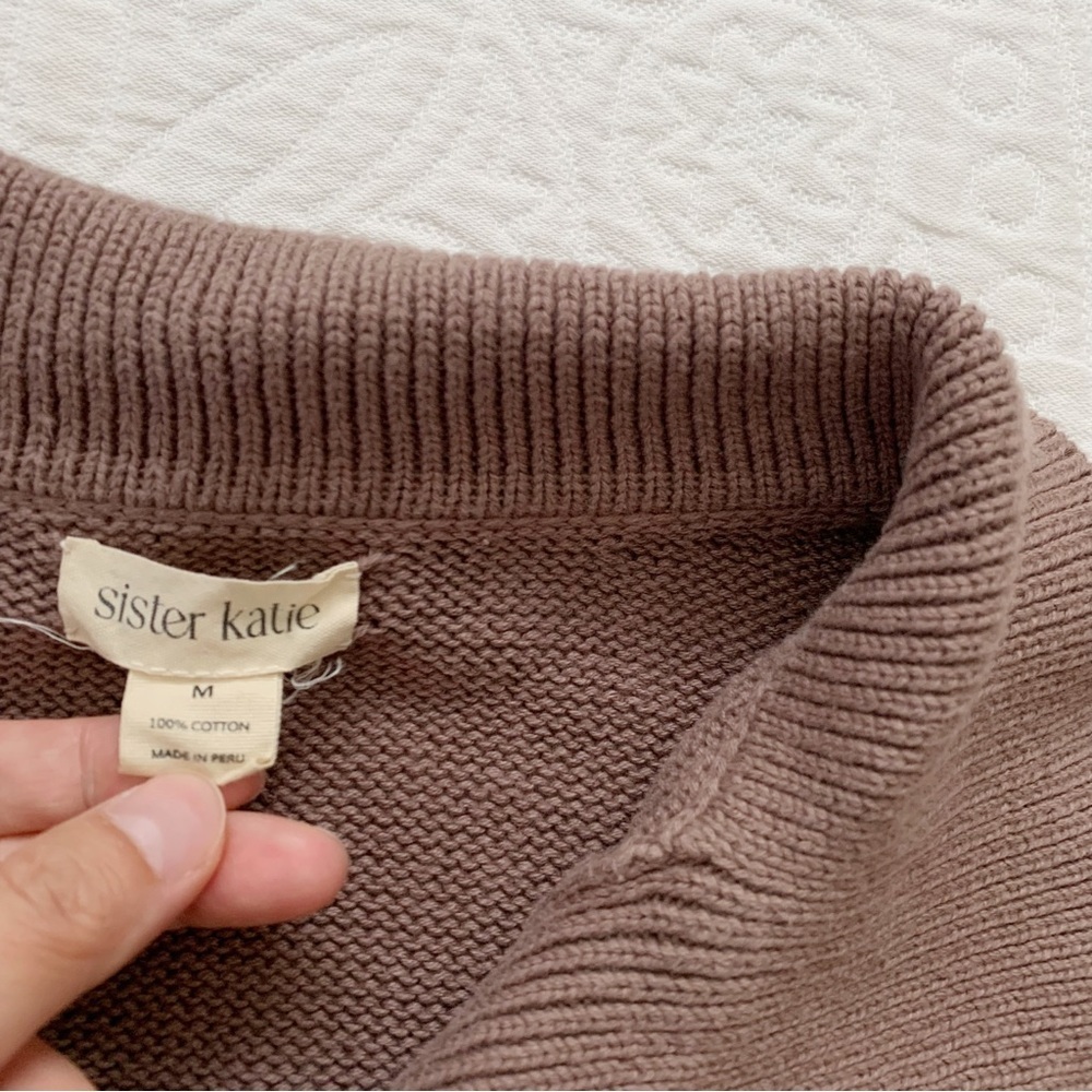 Sister‎ Katie Diana Sweater Polo, Taupe - Picture 4 of 4